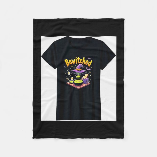 Cobertor De Velo Halloween Family Home Bewitched Breakfast Maker  (Frente)