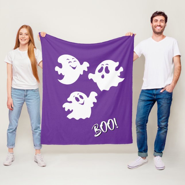 Cobertor De Velo Halloween Ghost (In Situ)