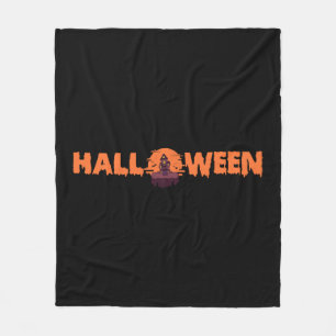 Cobertor De Velo Halloween House