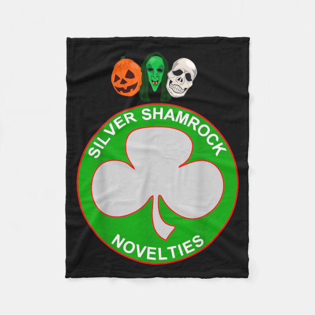 Cobertor De Velo Halloween III Silver Shamrock (Frente)