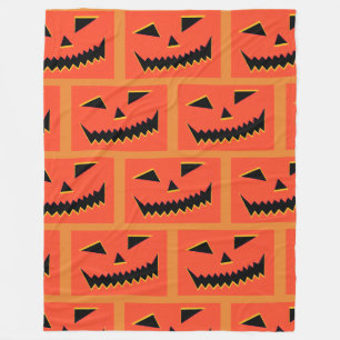 Cobertor De Velo Halloween Pumpkin