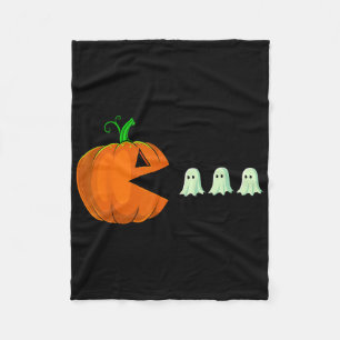 Cobertor De Velo Halloween Pumpkin Diversão Fantasmas Meninos Homen