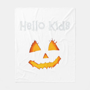 Cobertor De Velo Halloween Pumpkin Encantado Olá Crianças