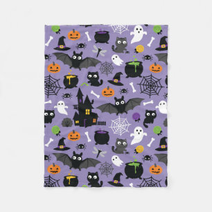 Cobertor De Velo Halloween Seamless Pattern