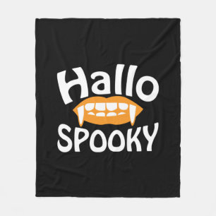 Cobertor De Velo Halloween Spooky Birthday