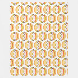 Cobertor De Velo Hambúrguer de Vaca Adorável