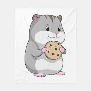 Cobertor De Velo Hamster com Cookie