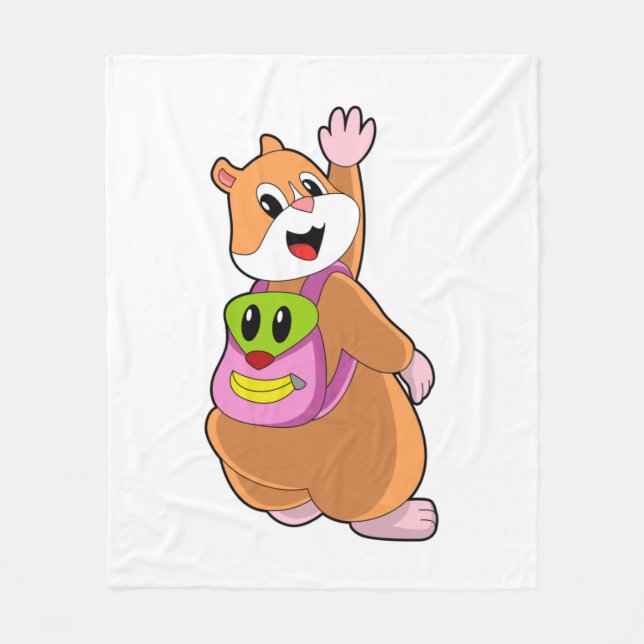 Cobertor De Velo Hamster como Aluno com Mochila.PNG (Frente)