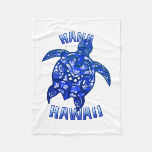 Cobertor De Velo Hana Hawaii Vacinação - Tartaruga Tribal