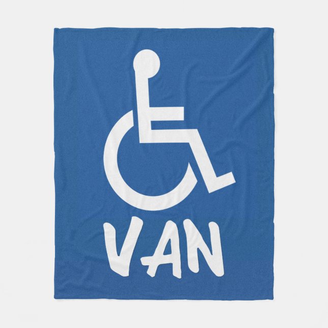 Cobertor De Velo Handicapped Van (Frente)
