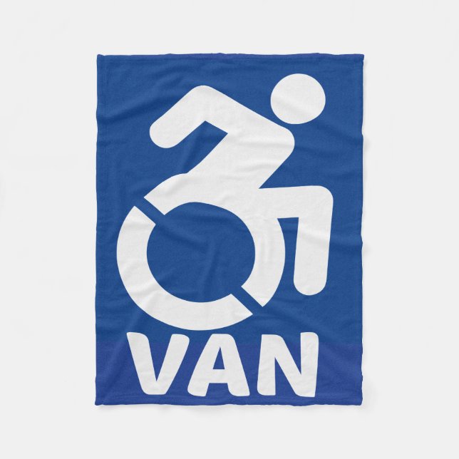 Cobertor De Velo Handicapped Van Modern (Frente)