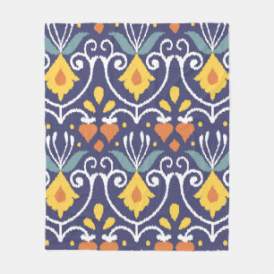 Cobertor De Velo Handmade Ikat fabric. Ethnic seamless pattern. Asi