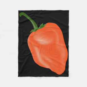 Cobertor De Velo Hanero Chili Pepper Correspondendo Halloween Costu