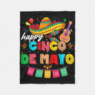 Cobertor De Velo Happy 5 De Mayo Permite Fiesta Viva México Cinco D