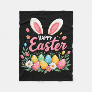 Cobertor De Velo Happy Easter Bunny Spring Easter Egg Easter Shirts
