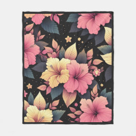 Cobertor De Velo Happy Hibiscus