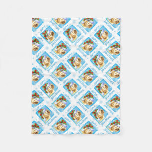 Cobertor De Velo Happy Howlidays Tibetan Terrier