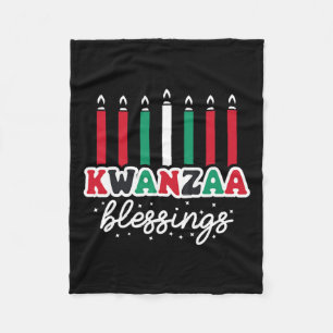 Cobertor De Velo Happy Kwanzaa Celebra Africano