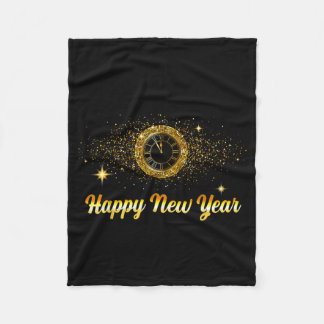 Cobertor De Velo Happy New Year 2026 Fireworks Cheer O'clock Countd