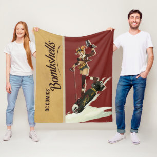 Cobertor De Velo Harley Quinn Bombshell Pinup