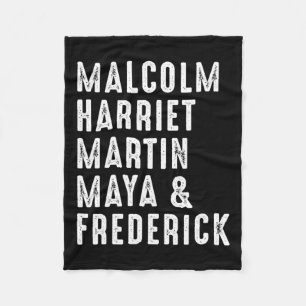 Cobertor De Velo Harriet Martin Maya Frederick Líderes Negros