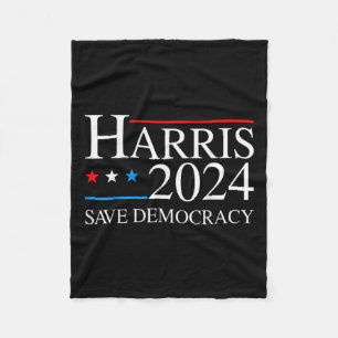 Cobertor De Velo Harris 2024 Salve a Campanha Eleitoral Democrática