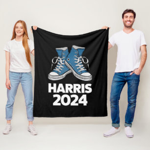 Cobertor De Velo HARRIS 2024 Vote Presidente Kamala Eleição Tênis