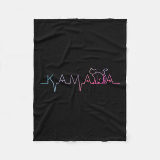 Cobertor De Velo Harris Cat Lettering Positivo Funny Cat Lover