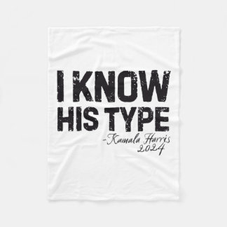 Cobertor De Velo Harris Eu Conheço Seu Tipo Engraçado Citação 2 Nos