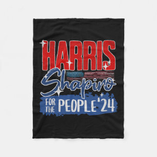 Cobertor De Velo Harris-modeliro 2024 Para A Pessoas Patriótica Eua