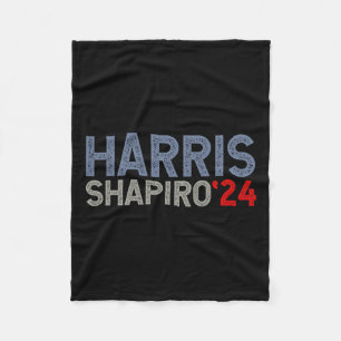 Cobertor De Velo Harris-shapiro-2024 Eleição Presidente Homens Mulh