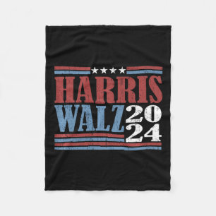 Cobertor De Velo Harris Waltz Eleição 2024 Kamala Harris Tim Waltz
