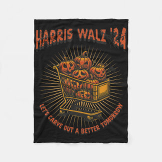 Cobertor De Velo Harris Wheimer Halloween Jack O Lantern Funny soci