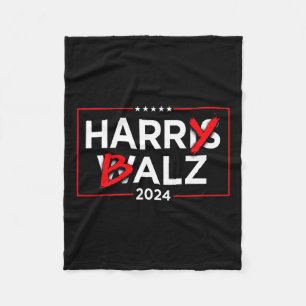 Cobertor De Velo Harry B Kamala Harris E Tim W 2024