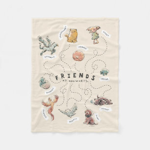 Cobertor De Velo HARRY POTTER™   Amigos de Hogwarts