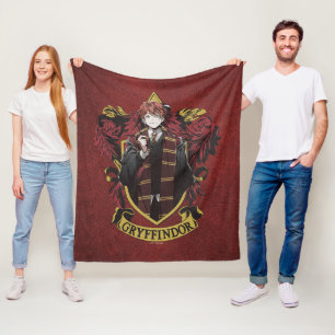 Cobertor De Velo HARRY POTTER™ Anime Ron Weasley House Crest