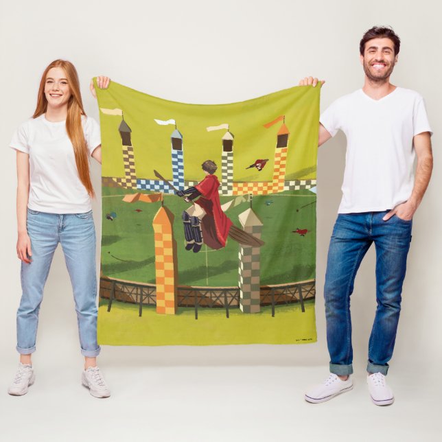 Cobertor De Velo HARRY POTTER™ buscando o dedo do Ouro (In Situ)