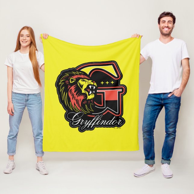 Cobertor De Velo HARRY POTTER™ | Crachá atlético GRYFFINDOR™ (In Situ)