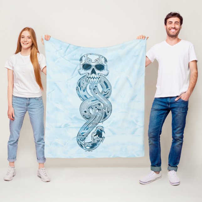 Cobertor De Velo Harry Potter | Gráfico Aguamenti Dark Mark (In Situ)