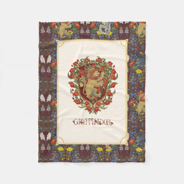 Cobertor De Velo HARRY POTTER™ | GRIFFINDOR™ Crest (Frente)