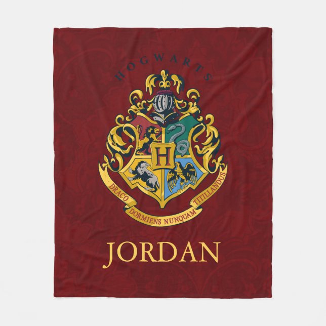 Cobertor De Velo Harry Potter | Hogwarts Crest - Full (Frente)
