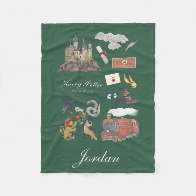 Cobertor De Velo HARRY POTTER™ | Magical Moments (Frente)