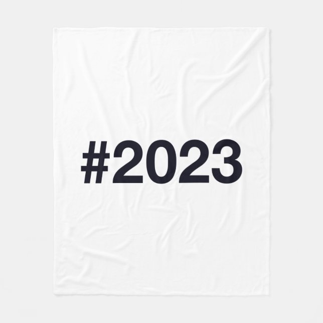 Cobertor De Velo Hashtag 2023 (Frente)