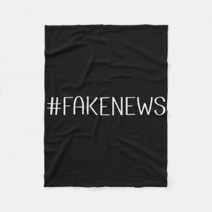Cobertor De Velo Hashtag Notícias Falsas Mídia Política Trump Repub
