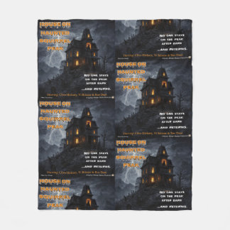 Cobertor De Velo Haunted Squirrel Peak