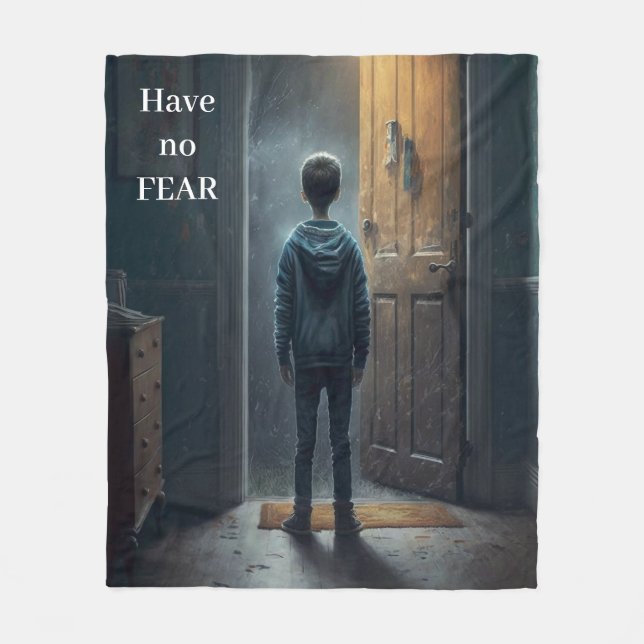Cobertor De Velo Have no Fear (Frente)
