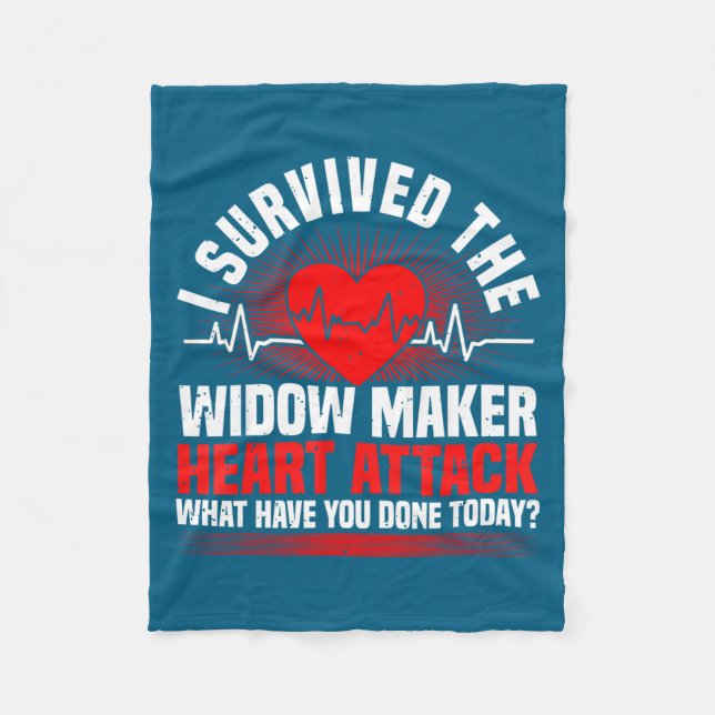 Cobertor De Velo Healthy Heart Disease, Heart Surgery &amp; Cardiac (Frente)