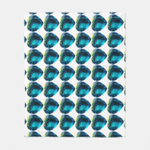 Heart Aquamarine, Blue