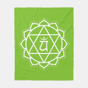 Cobertor De Velo Heart Chakra   Anahata   Meditação Verde