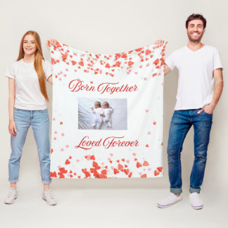 Cobertor De Velo Heart Theme Twin 